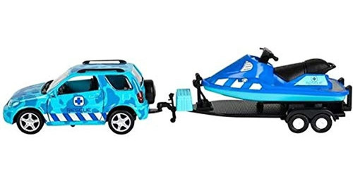 Rhode Island Novedad Aquatic 4 X 4 Con Vehiculos De Juguete