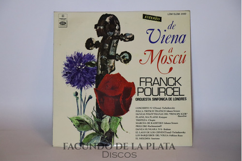 Vinilo De Viena A Moscu Franck Pourcel Orquesta Londres