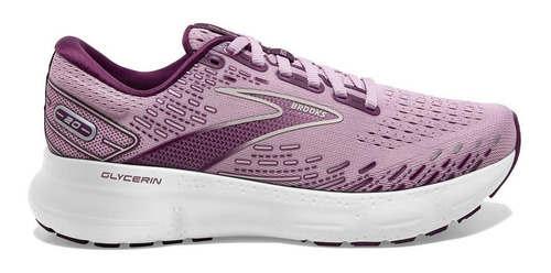 Tenis Brooks Glycerin 20 Mujer Road Running Supinador