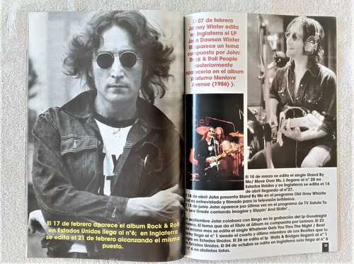 John Lennon Revista Los Mountruos Del Rock The Beatles (Usado)