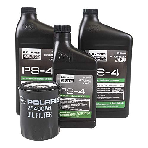 Polaris 2013 Ranger Rzr 900 Xp Oil Change Kit Ps-4 Oil