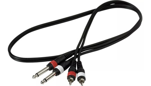 Cable Warwick Rcl-20931 D4 2 Rca A 2 Plug Mono 1 Metro