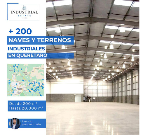 Nave Industrial En Renta Cerca Del Parque Bernardo Quintana 1,230 M2