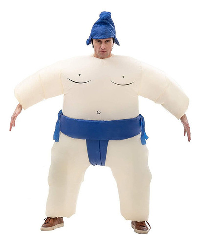 Disfraz Inflable De Luchador De Sumo Fiesta De Halloween