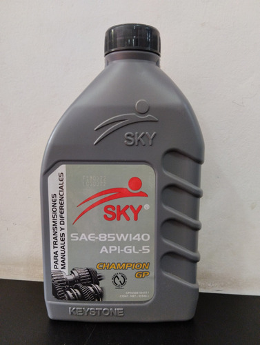 Aceite Sky 85w-140 Para Transmisión Manual