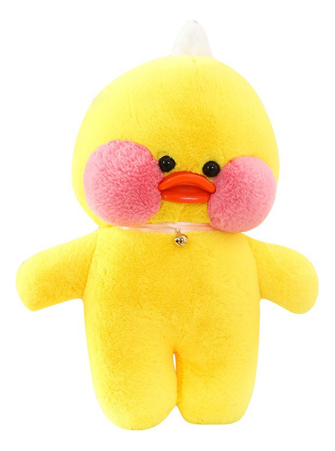 30 Cm Lindo Juguete De Peluche De Pato Amarillo Café Lalafan