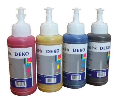 Imagem 4 de 5 de Tinta Para Sublimação Sublimatica 4 Cor 100ml Cada = 400ml