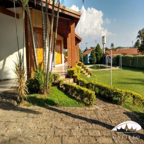 Imagem 5 de 17 de Venda | Chácara No Condomínio Horizonte Azul I - Com 280 M² - 4 Quartos - Sendo 2 Suítes - Varanda - 5 Vagas De Garagem. - Ch00083 - 69346556