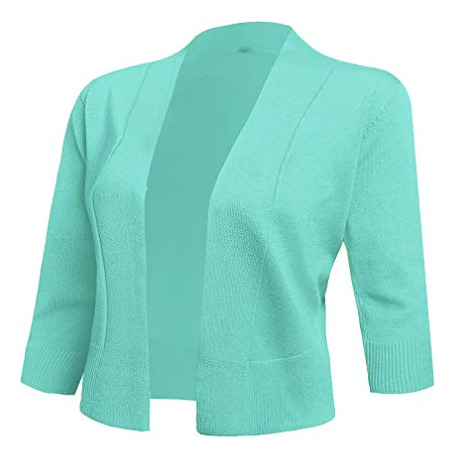 Aamilife Mujer De 3/4 Manga Chaquetas Chaquetas F6m40