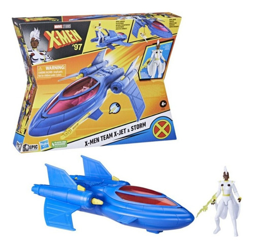 Set X-men Team X-jet Y Figura Storm Marvel X-men 97