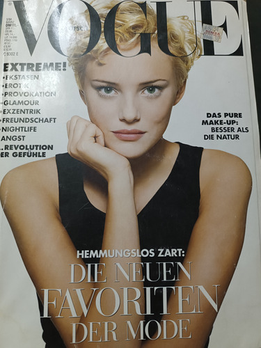 Revista Vogue En Alemán Marzo 94