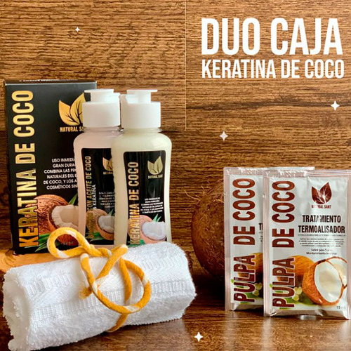 Kit Keratina Coco 250ml Alizado - mL a $40