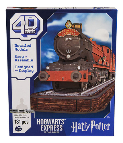  4d Puzzle Harry Potter Hogwarts Express Rompecabezas Tren