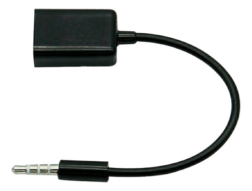 Adaptador Reproductor Mp3 Para Auto, Usb A Jack 3mm