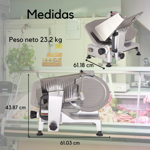 Rebanadora De Quesos Y Carnes Frias Torrey Rb-300
