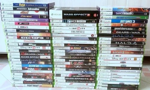 Xbox 360 Ultra Slim E Original + 5 Juegos + Disco Duro 250gb (Reacondicionado)