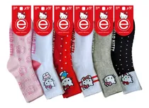 Comprar Pack X12 Medias Elemento Tenis De Hello Kitty! Surtido Hello Kitty 35-40