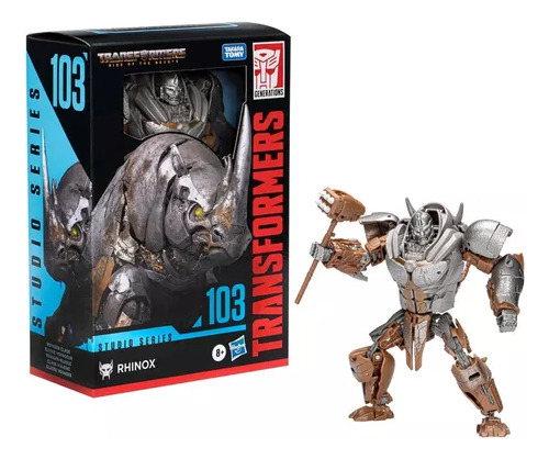 Transformers Voyag Despertar Feras Studio Series 103 Rhinox