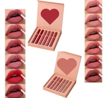 Comprar Set 12 Labiales Gloss Juego De Labiales Liquido Mate