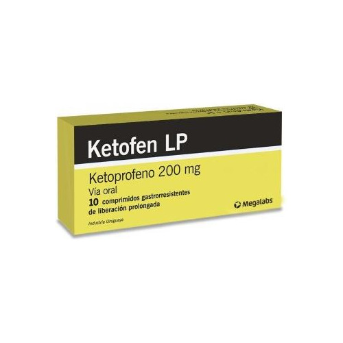 Ketofen Lp 200 Mg 10 Comprimidos