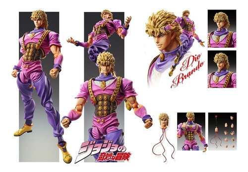Figura De Acción Super Action Statue De Dio Brando De