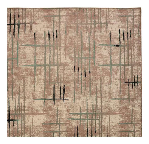 Tapete Sutil Plus Tropical Retangular (200x290cm) Colorido
