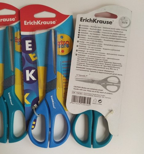 Imagen 3 de 4 de Tijeras Erichkrause 6,7 -17,5cm, Nuevas