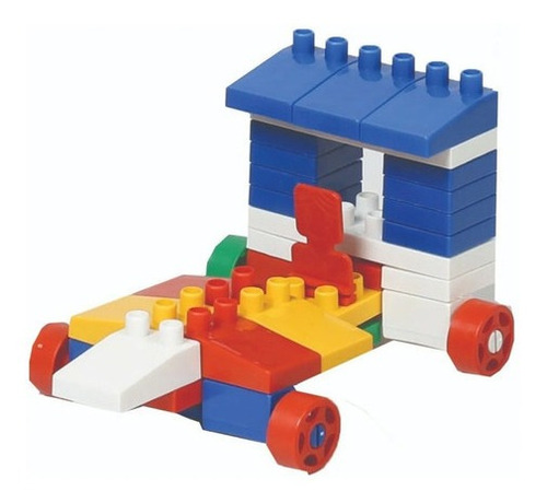 Bloques De Construcción Play & Learn, 500 Piezas En Bolsa [u