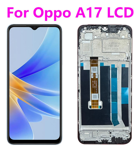 Tela Lcd Com Moldura Para Oppo A17 Cph2477 A17k Cph2471