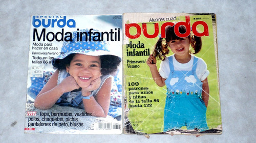 Revista Burda Infantil Española Con Moldes