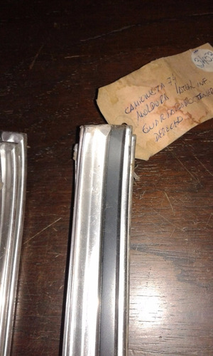 Moldura Inferior De Caja Aluminio Chevrolet C 10