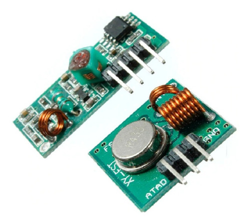 Modulo Rf Transmisor Y Receptor 433 Mhz Arduino X10 Unidades