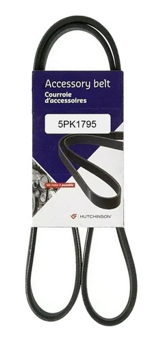 Correa Poly-v Hutchinson 5pk1795 Fiat Palio Adventure 1.8