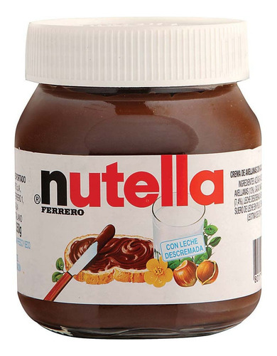 Crema Avellanas Nutella 350gr
