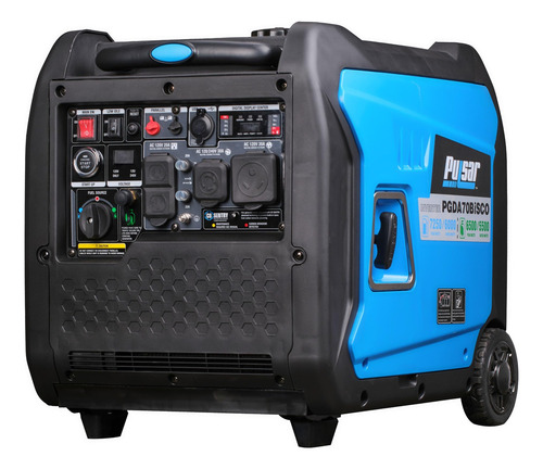 Generador Inversor Dual 7250 Vatios Arranque Remoto Silencio