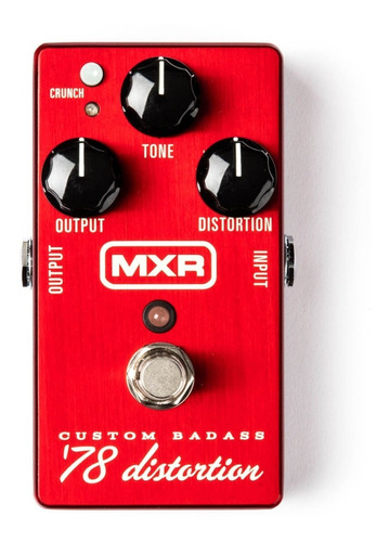 Pedal Overdrive Mxr Custom Badass Modified M78 Análogo 