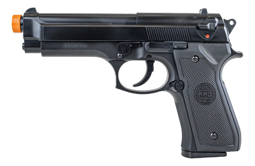 Airgun Spring Beretta M92 Kwc + 200 Bala Alumínio + Silicone