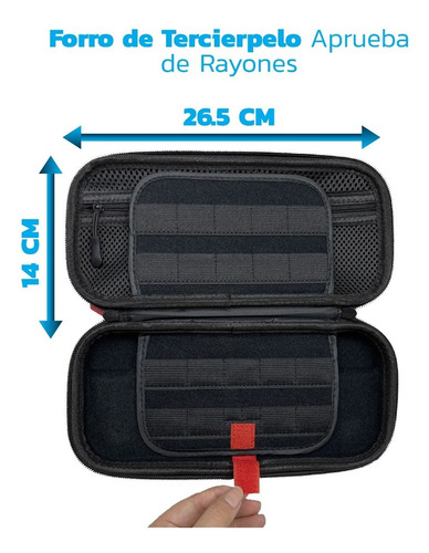 Funda Protectora Nintendo Switch 31 Compartimientos En 1
