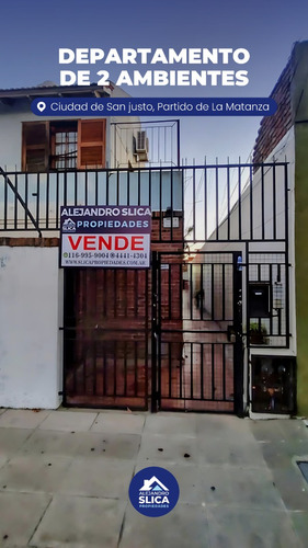 Venta Oportunidad , San Justo - Departamento 2 Ambientes