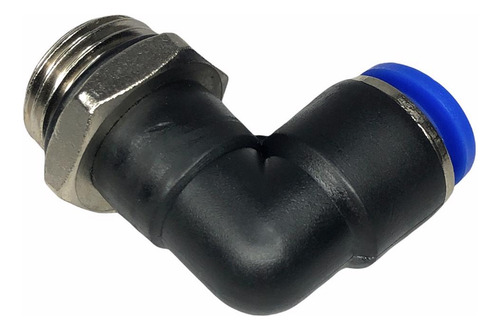 2 Conexão Pneumática Cotovelo Tubo 12mm X Rosca 1/2 Bsp