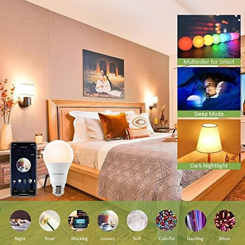 Bombilla Inteligente Wifi Luz Led Rgb Que Cambia Color