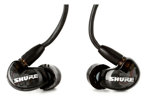 Audífonos Shure Se215 Con Aislamiento De Sonido Negro