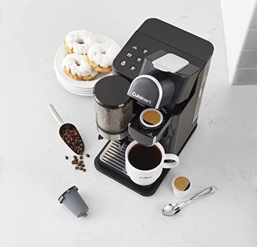 Cuisinart Cafetera De Una Sola Porción + Molinillo De Café,