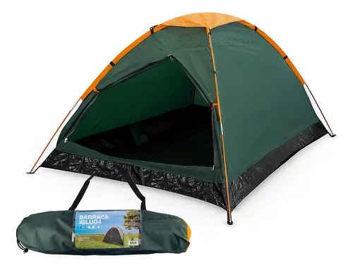 Barraca Para Camping Albatroz Iglu (para Até 4 Pessoas)