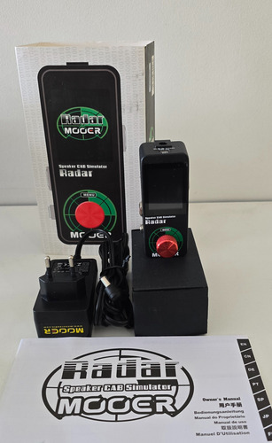Pedal Mooer Radar Na Caixa Ir Simulador Caixa E Gabinete Preto (Usado)