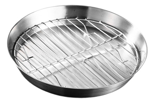 Set De Asador Y Bandeja Para Gotear Aceite Para Mariscos, 24