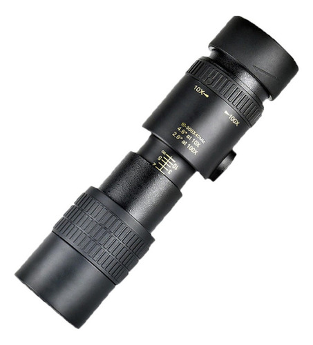 4k 10-300x40 Mm Telephoto Zoom Monocular Telescopio Puerto 3