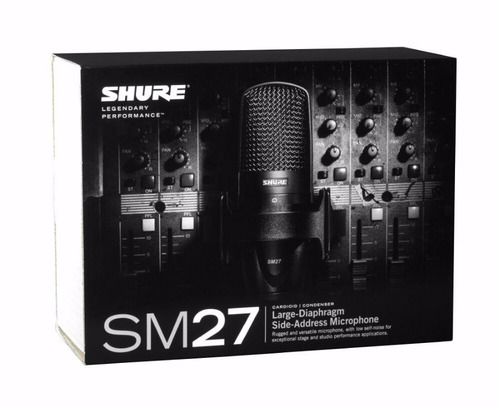 Imagen 6 de 7 de Microfono Shure Sm27 Condenser Garantia Oficial