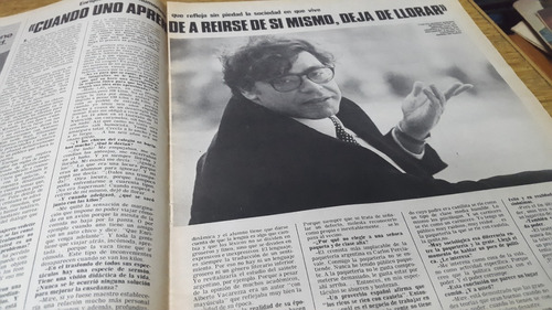 Revista Clarin N° 13459 1983 Enrique Pinti  Humorista