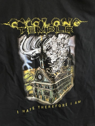 Imagen 1 de 3 de Cyclone Temple - I Hate Therefore I Am - Metal - Polera- Cyc